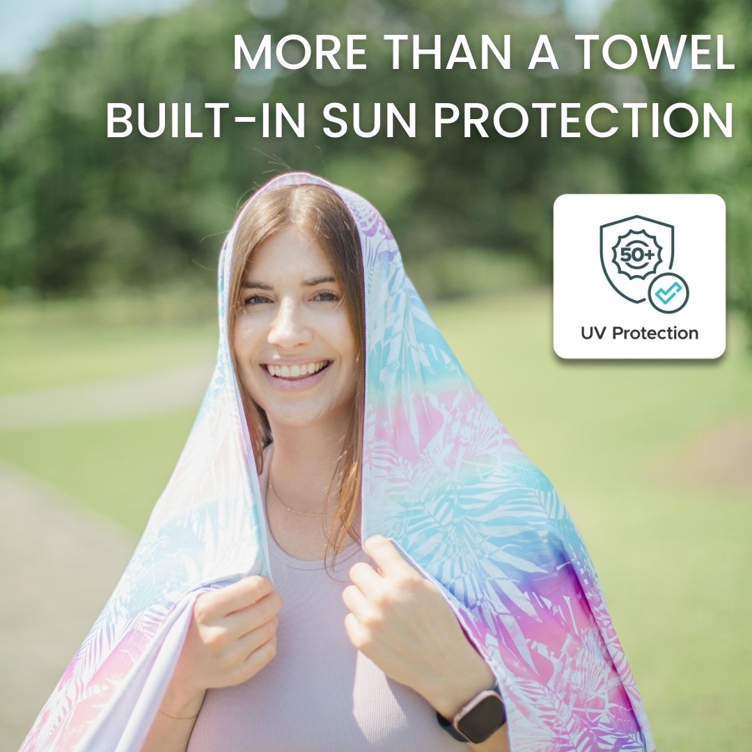 Luv Bug UPF Pool/Beach Towel, Sunscreen Towel, UV Protection, UPF - View #11