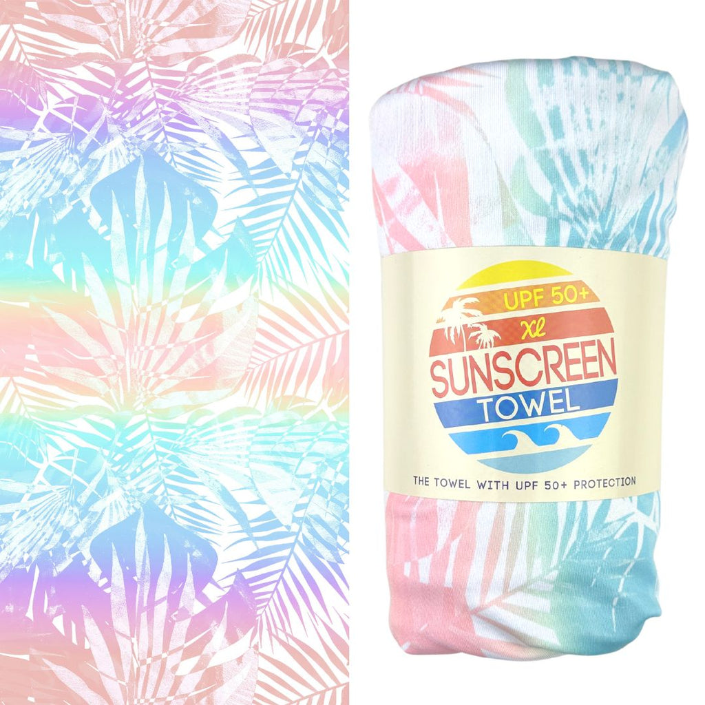 UPF 50+ Sunscreen Towel XL (Tropical Tie Dye)